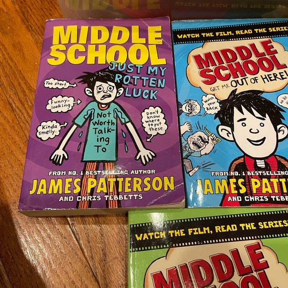 Middle School Book Set by James Patterson - Picture 3 of 12